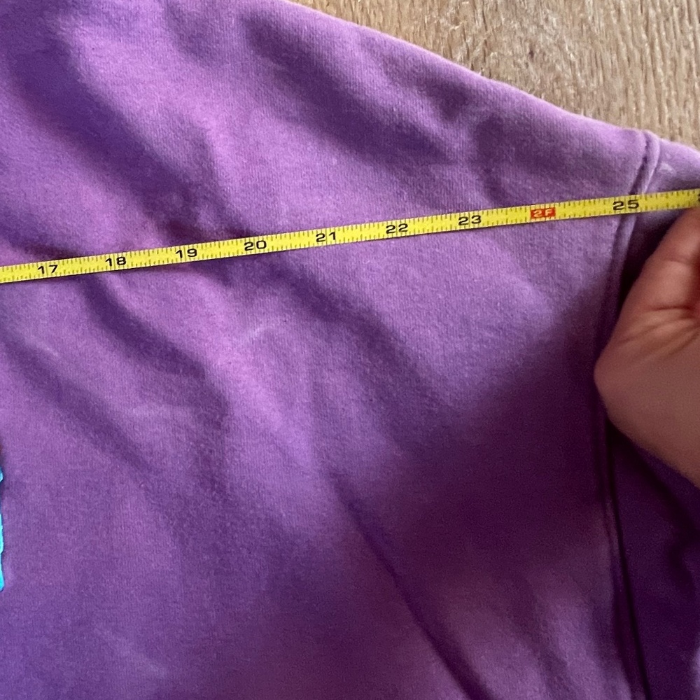 Childish Vintage Racing 95 Robs Motor Purple Hoodie Size S - Picture 2 of 10